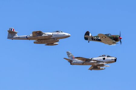 Avalon, Australia - March 2, 2013: Former Royal Australian Air Force (RAAF) Commonwealth Aircraft...