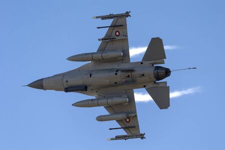 RAF Waddington, Lincolnshire, UK - July 7, 2014: Royal Danish Air Force (Kongelige Danske...