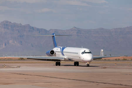 Phoenix, Arizona, USA - May 13, 2013: McDonnell Douglas MD-83 (DC-9-83)  aircraft N306FA operated by...