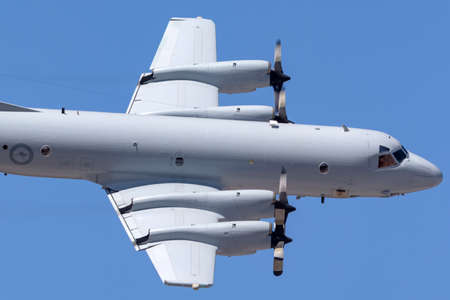 RAAF Williams, Point Cook, Australia - February 28, 2014: Royal Australian Air Force (RAAF) Lockheed...