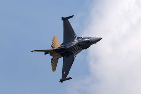 RAF Fairford, Gloucestershire, UK - July 9, 2014: Turkish Air Force (Turk Hava Kuvvetleri) General...
