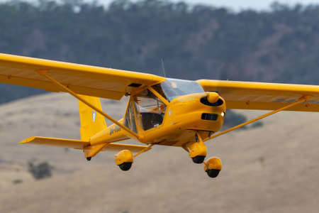 Rowland Flat, Australia - April 14, 2013: Aeroprakt A-22LS Foxbat two seat, high wing single engine...
