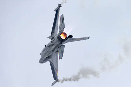 Payerne, Switzerland - August 30, 2014: Belgian Air Component (Belgian Air Force) General Dynamics...