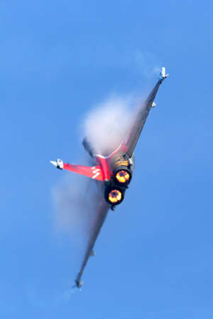 Payerne, Switzerland - September 5, 2014: French Air Force (Armee De Lâ€™Air) Dassault Rafale C...