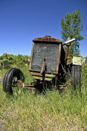 BARNESVILLE, MINNESOTA, June 15, 2016:  The Huber tractor was produced from 1892-1942 by the Huber Manufacturing Company of Marion, Ohioのeditorial素材