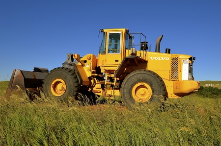 Volvo Construction Equipment - Volvo CE - (originally Munktells, Bolinder-Munktell, Volvo BM) (stylized as VOLVO) is a major international company that develops, manufactures and markets equipment for construction and related industriesのeditorial素材