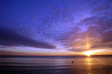Hampton Beach, New Hampshire Sunriseの写真素材