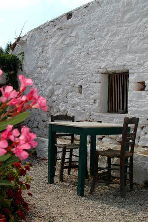 restaurant setting europeの写真素材