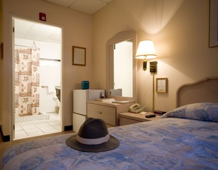 mid price hotel room historic old san juan puerto rico の写真素材