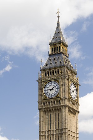Big Ben at the Houses of Parliament, Westminster Palace, London