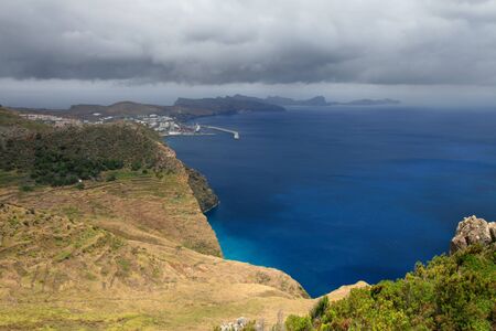 Ocena view from the Madeira island, Portugalの写真素材