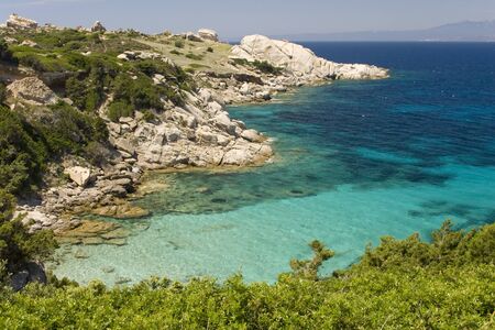 Capo Testa - beautiful cape at north of Sardegna Island, Italyの写真素材