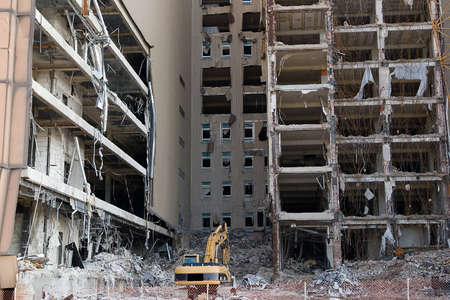 Building Destructionの写真素材