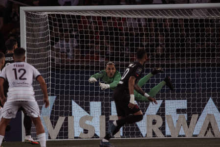 PSG players, some of the best players in the world on the lawn of Parc Des Princesのeditorial素材