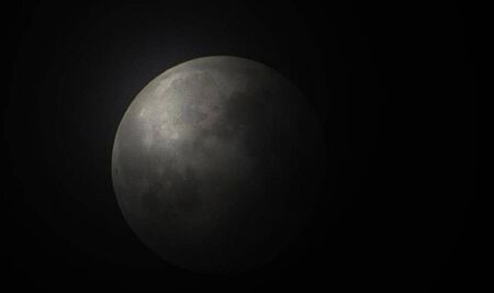 Metal Moonの写真素材