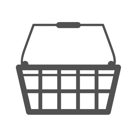 Shopping cart vector icon for e-shopsのイラスト素材