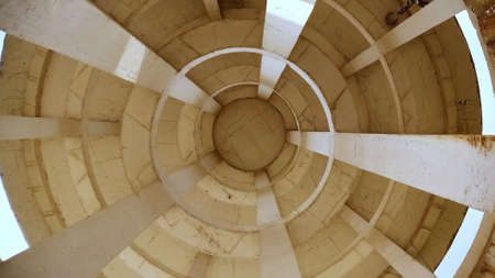 The big water tank for the apartment people useの写真素材