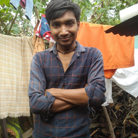 Indian local man from Vadodara Gujarat Indiaの写真素材