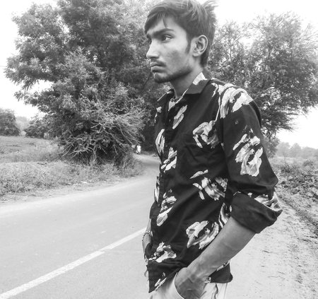 Indian local man from Vadodara Gujarat Indiaの写真素材