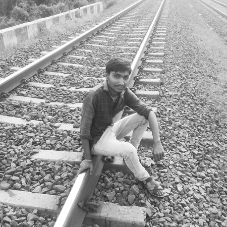 Indian village manの写真素材