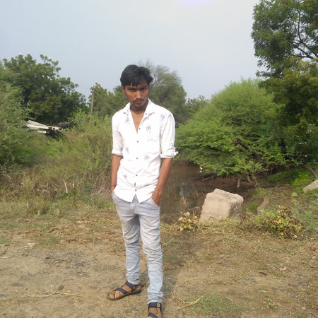 Indian village manの写真素材