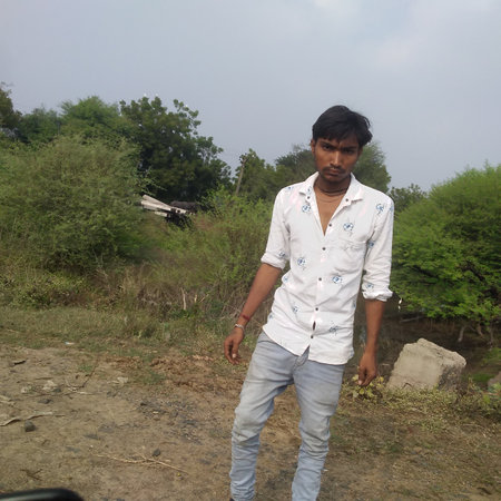 Indian village manの写真素材