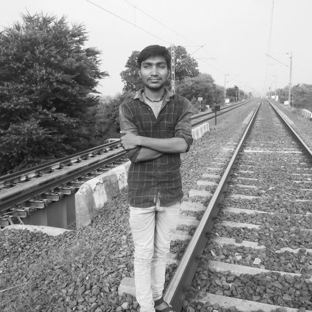 Indian village manの写真素材