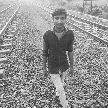 Indian village manの写真素材