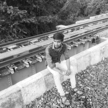 Indian village manの写真素材