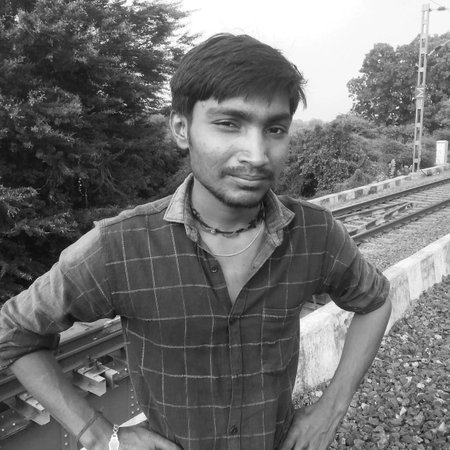 Indian village manの写真素材