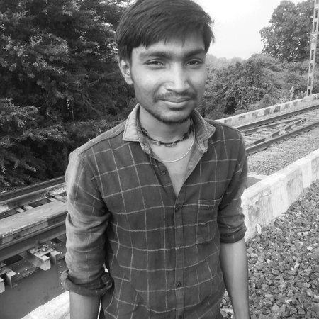 Indian village manの写真素材
