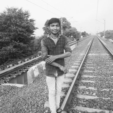 Indian village manの写真素材