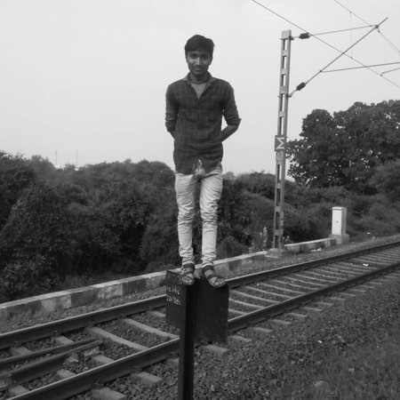 Indian village manの写真素材