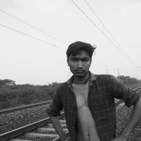 Indian man from Vadodara Gujarat Indiaの写真素材