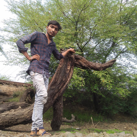 Indian man from Vadodara Gujarat Indiaの写真素材