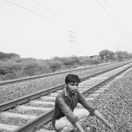 Indian man from Vadodara Gujarat Indiaの写真素材