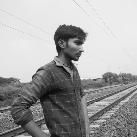 Indian man from Vadodara Gujarat Indiaの写真素材