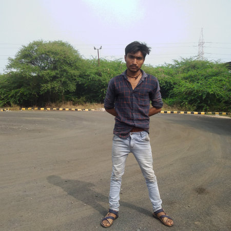 Indian man from Vadodara Gujarat Indiaの写真素材