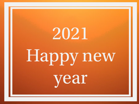 Happy new year 2021 design backgroundの写真素材