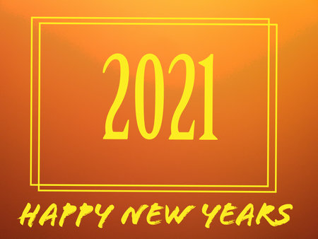Happy new year 2021 design background