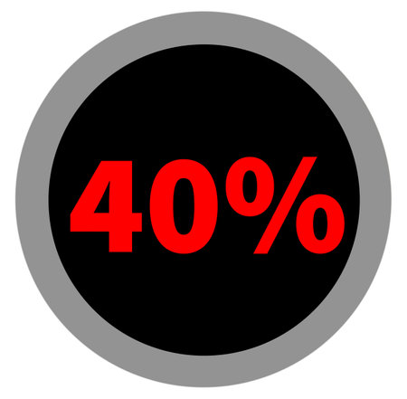 Discount icon vectorの写真素材