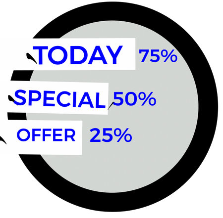 Discount icon vectorの写真素材