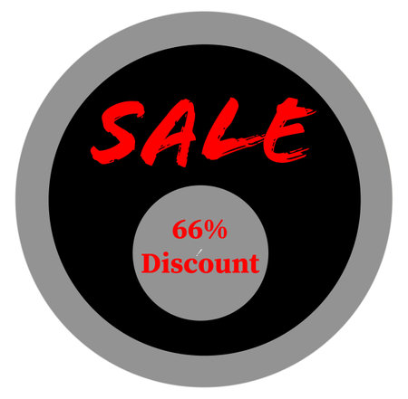 Discount icon vectorの写真素材