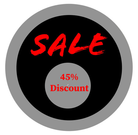 Discount icon vectorの写真素材