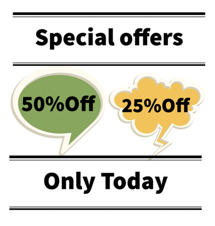 Sale discount iconの写真素材