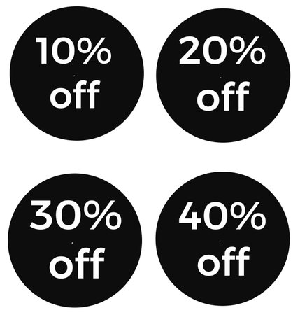 Sale discount iconの写真素材