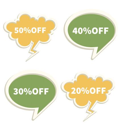 Sale discount iconの写真素材
