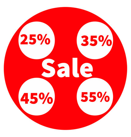 Sale discount iconの写真素材