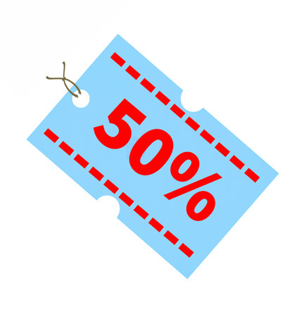 Sale discount iconの写真素材