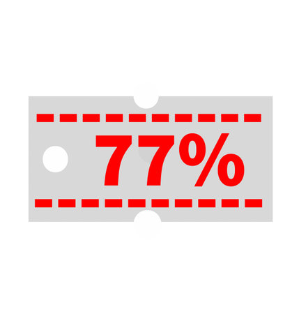 Sale discount icon tagsの写真素材